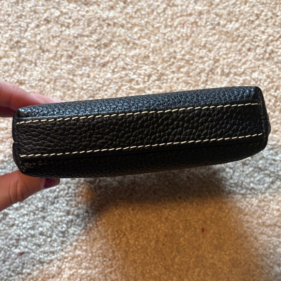 Dooney & Bourke Black Leather Coin Purse - Picture 4 of 14